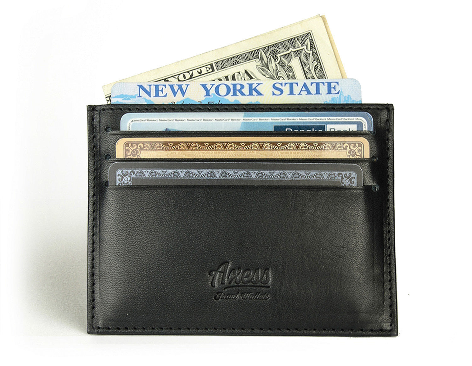 The Napoli – Italian Leather Minimalist Card Holder for Men