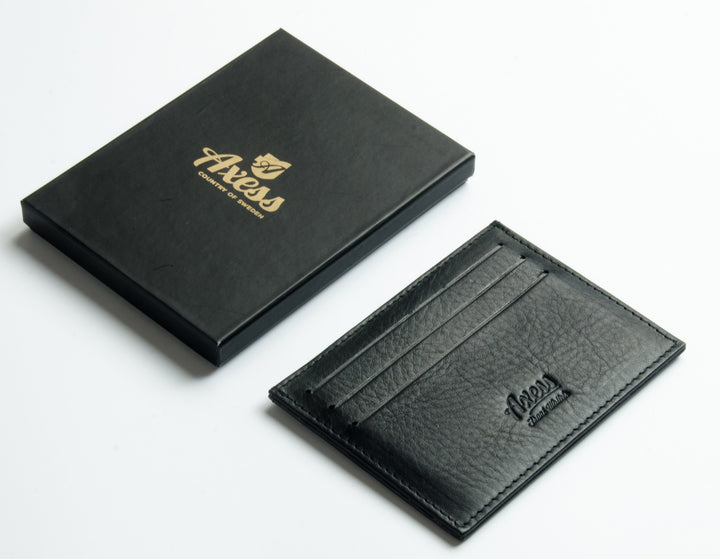 Vegetable tanned black