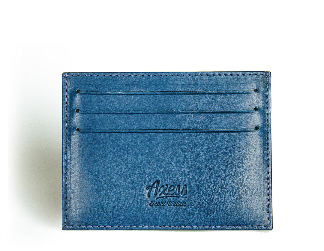 Vegetable tanned blue