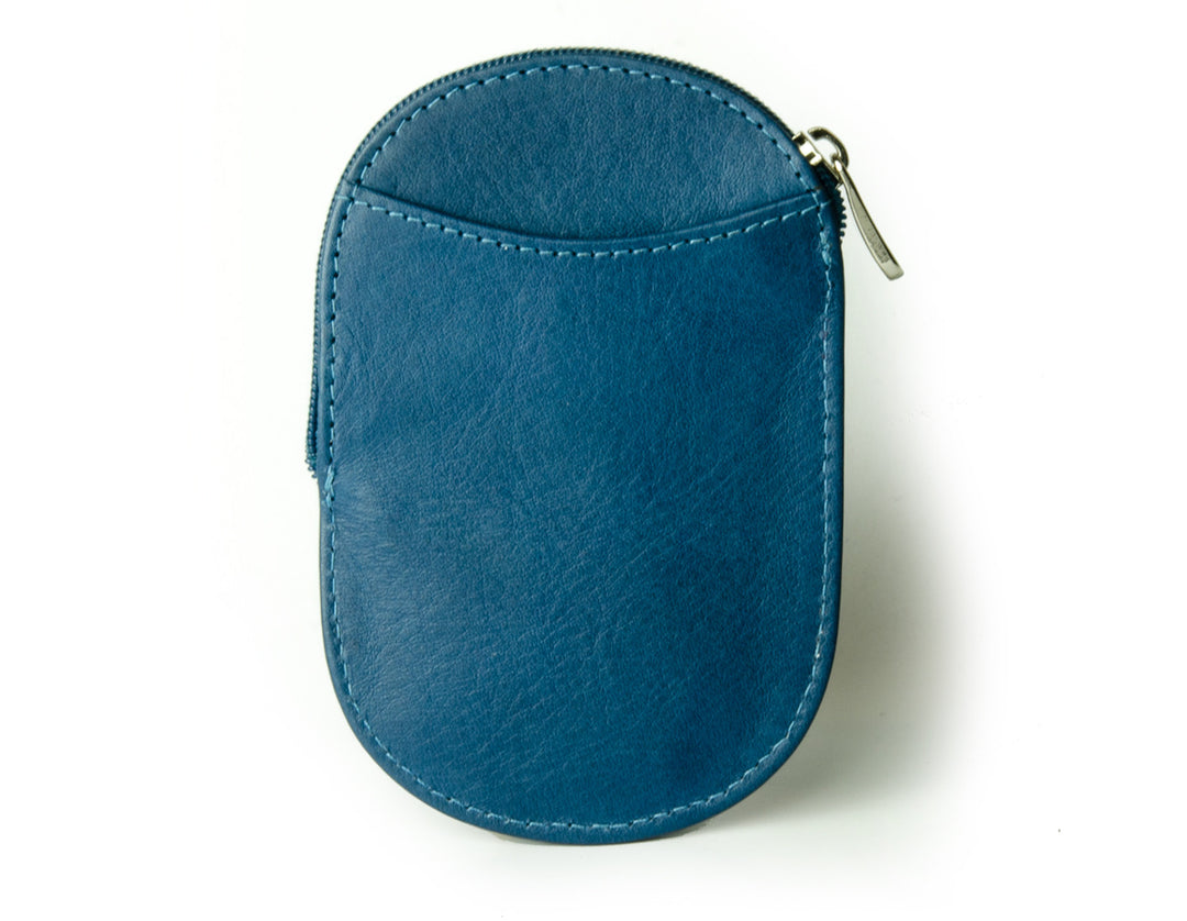Vegetable tanned blue