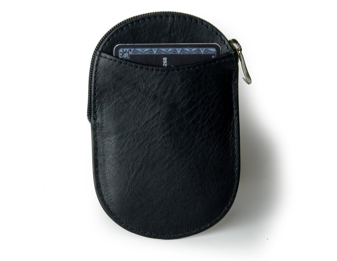 Vegetable tanned black
