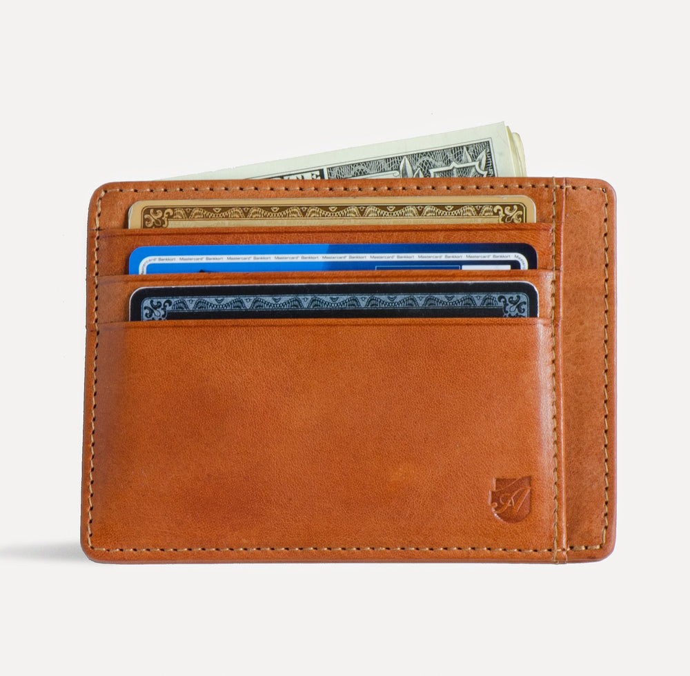 The Minimalist (Front Pocket Wallet) - Axe and Awl Leatherworks