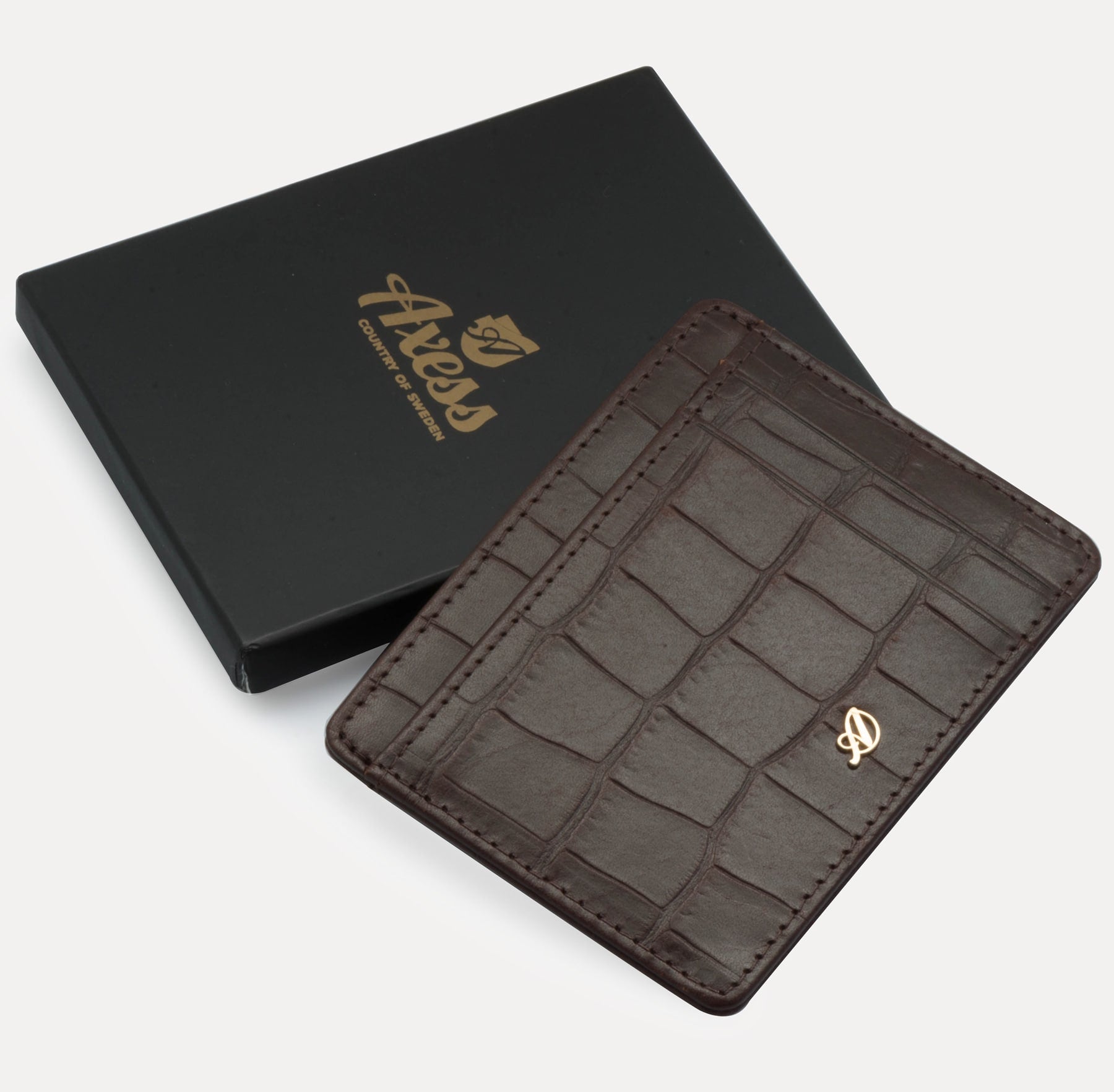 The Torino – Luxury Italian Croc Leather Wallet for Men | Axess