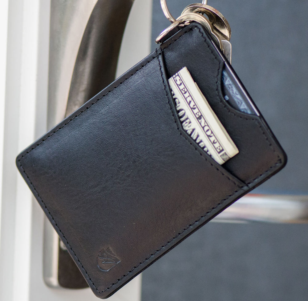 Leather key wallet