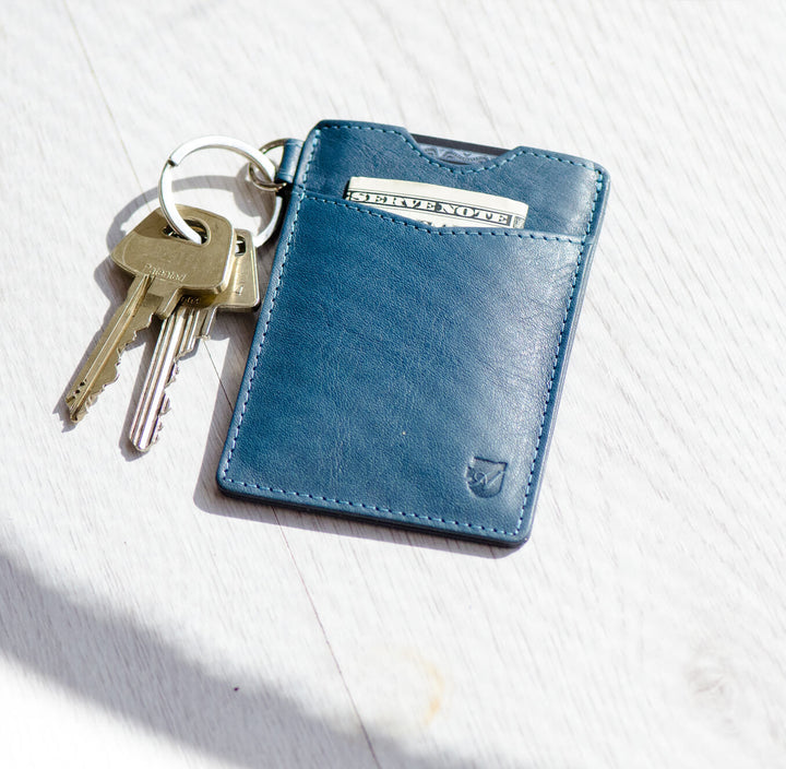 Vegetable Tanned Blue