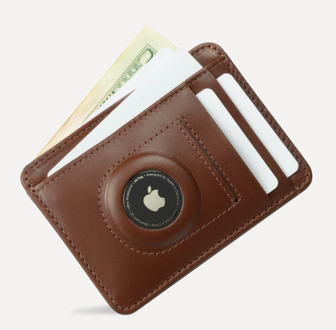 bellroy airtag wallet The Vento – Luxury Italian Leather AirTag Wallet for Men