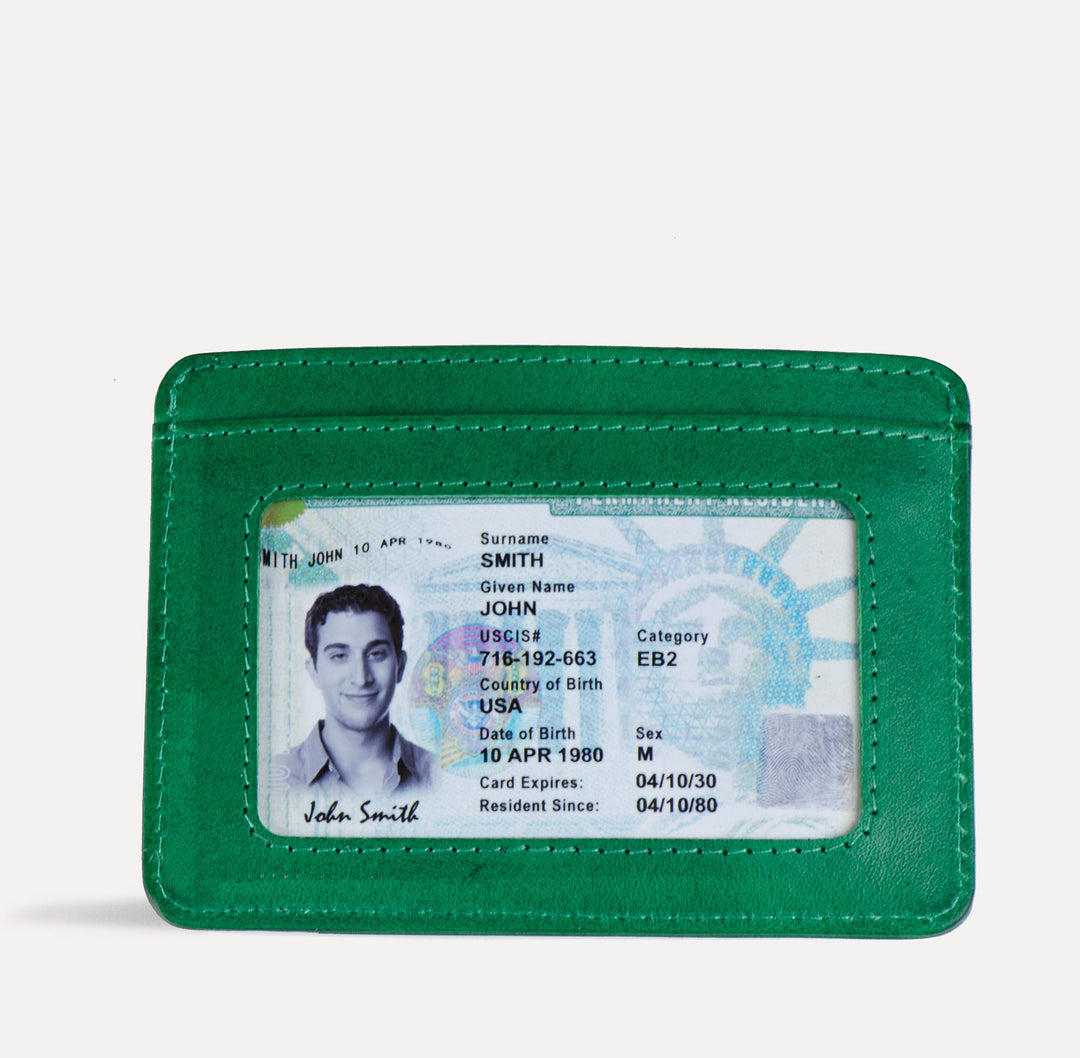 Vegetable Tanned Green