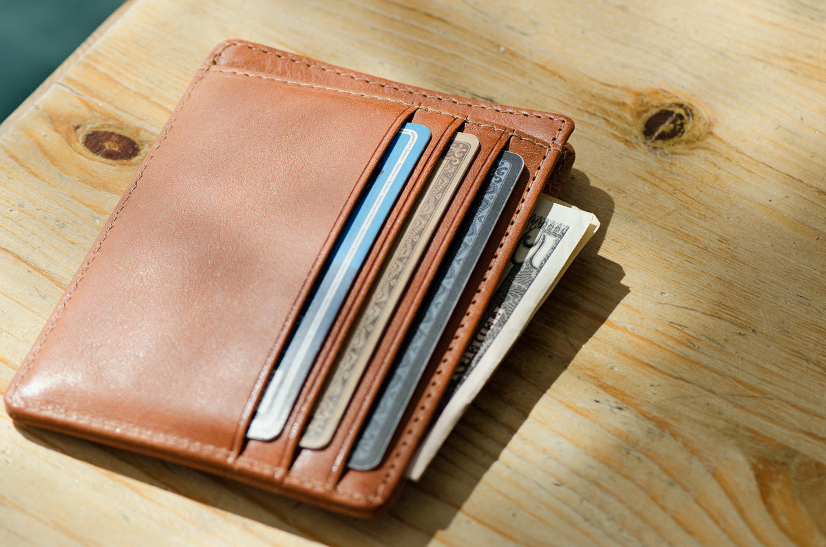 Leather Minimalist Wallet - axesswallets