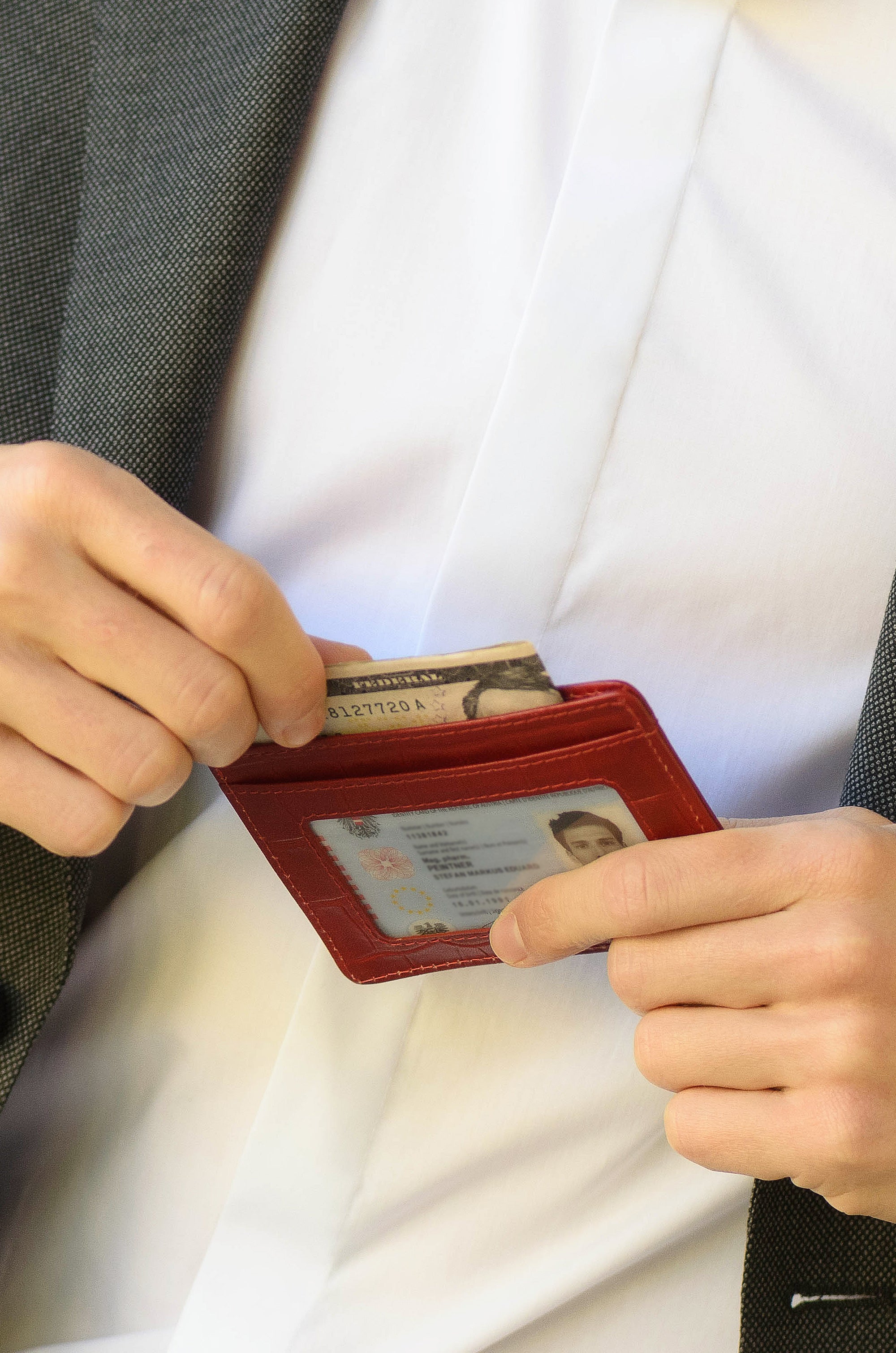 ID card holder wallet